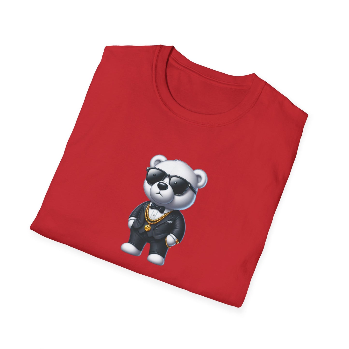 White Bear Unisex Softstyle T-Shirt