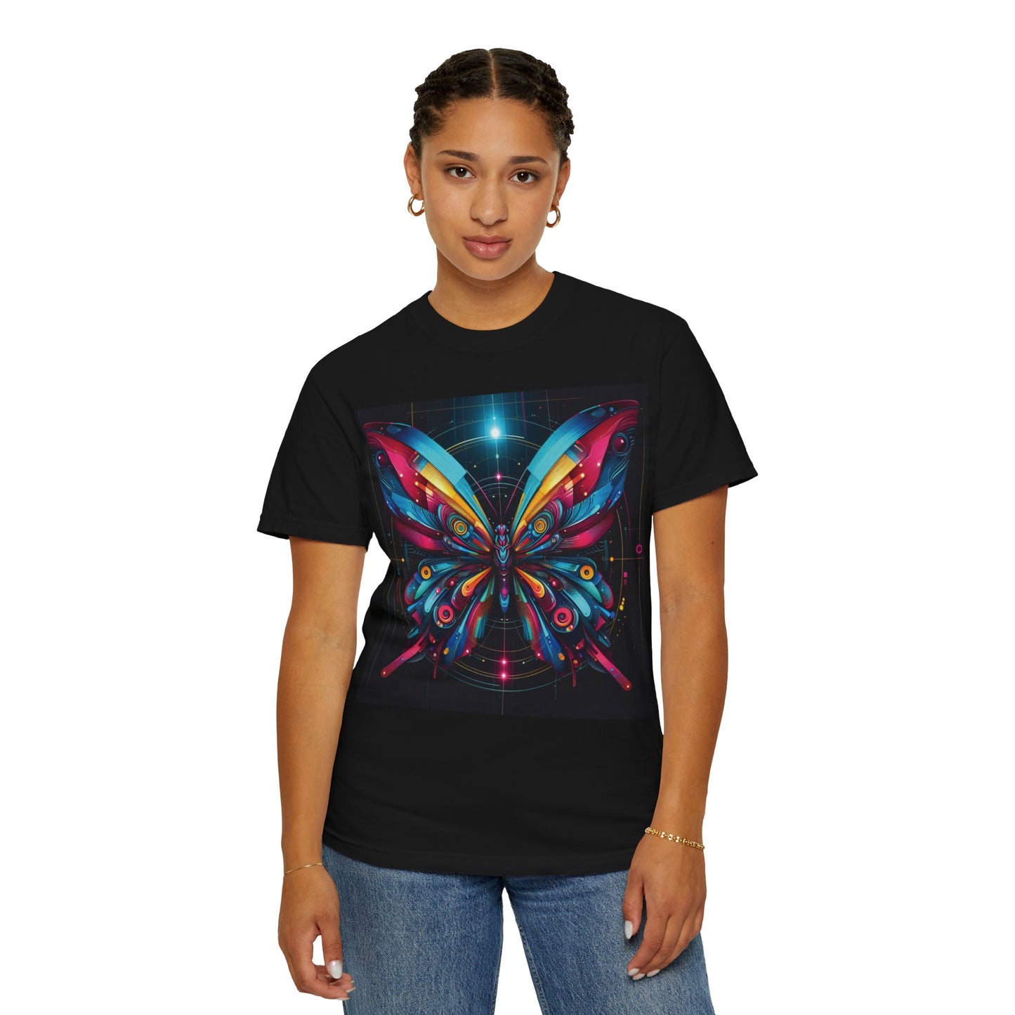 Ladies Butterly Unisex Garment-Dyed T-shirt