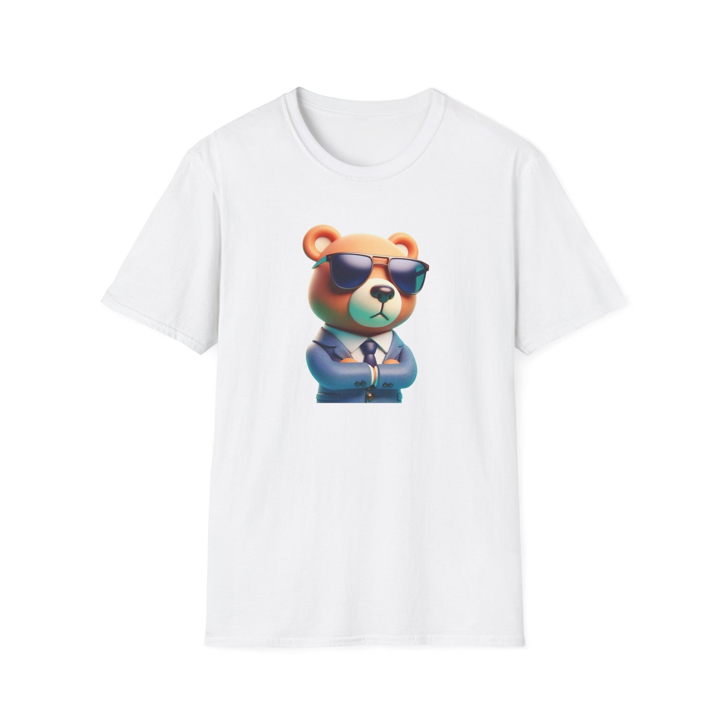 The Business Bear Unisex Softstyle T-Shirt