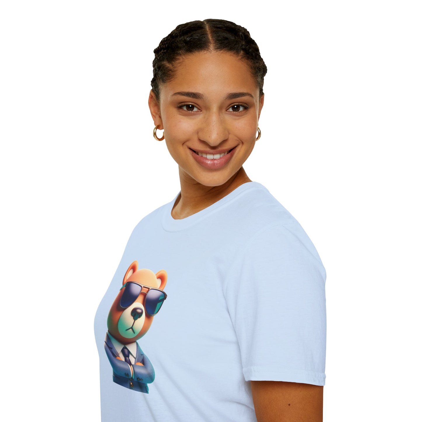 The Business Bear Unisex Softstyle T-Shirt