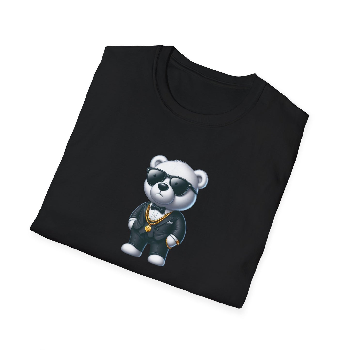 White Bear Unisex Softstyle T-Shirt