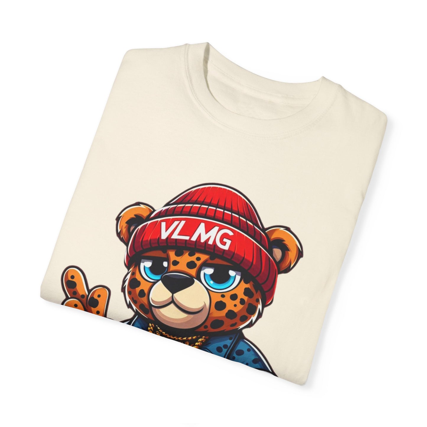 VLMG Teddy Bear Unisex Garment-Dyed T-shirt