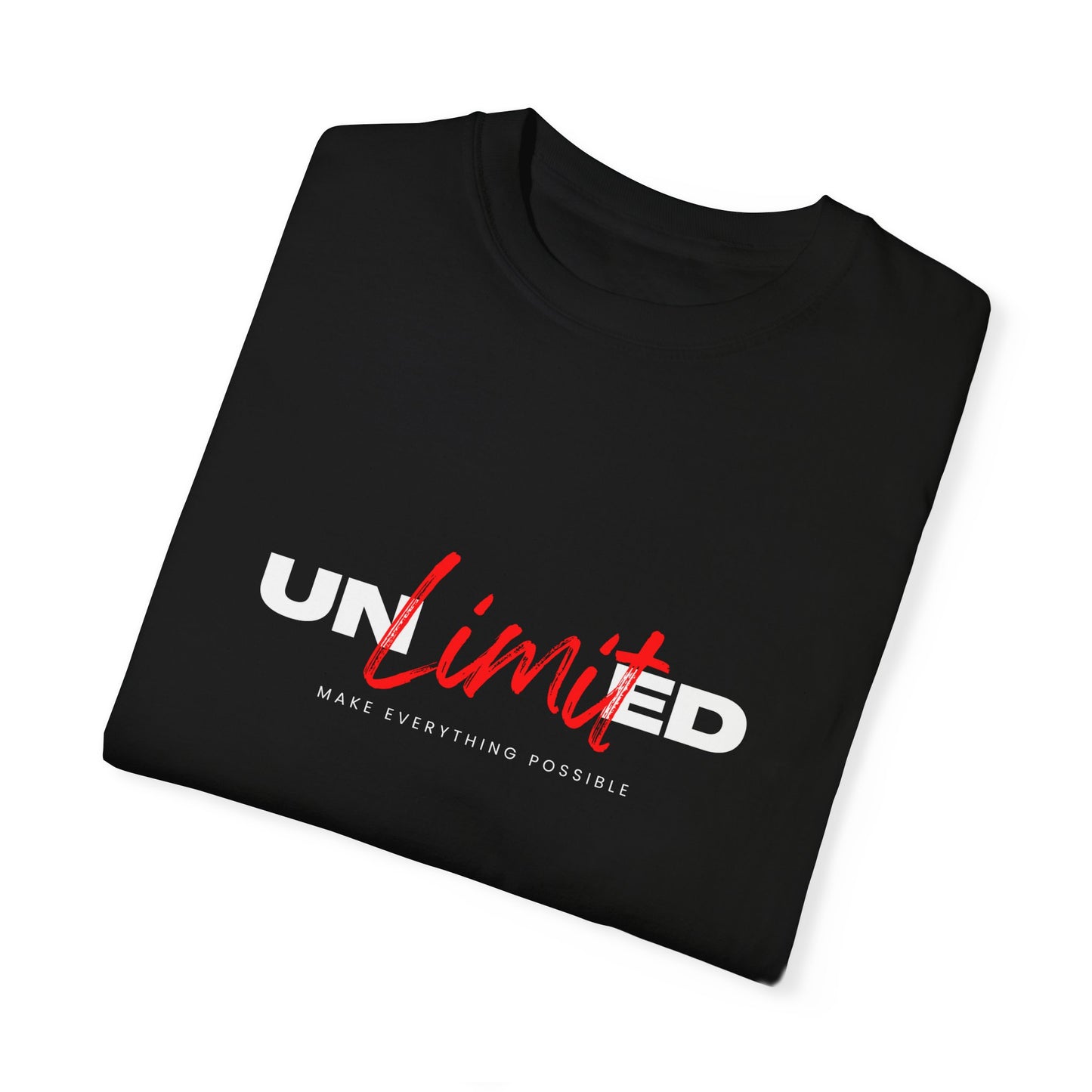 Unlimted Unisex Garment-Dyed T-shirt