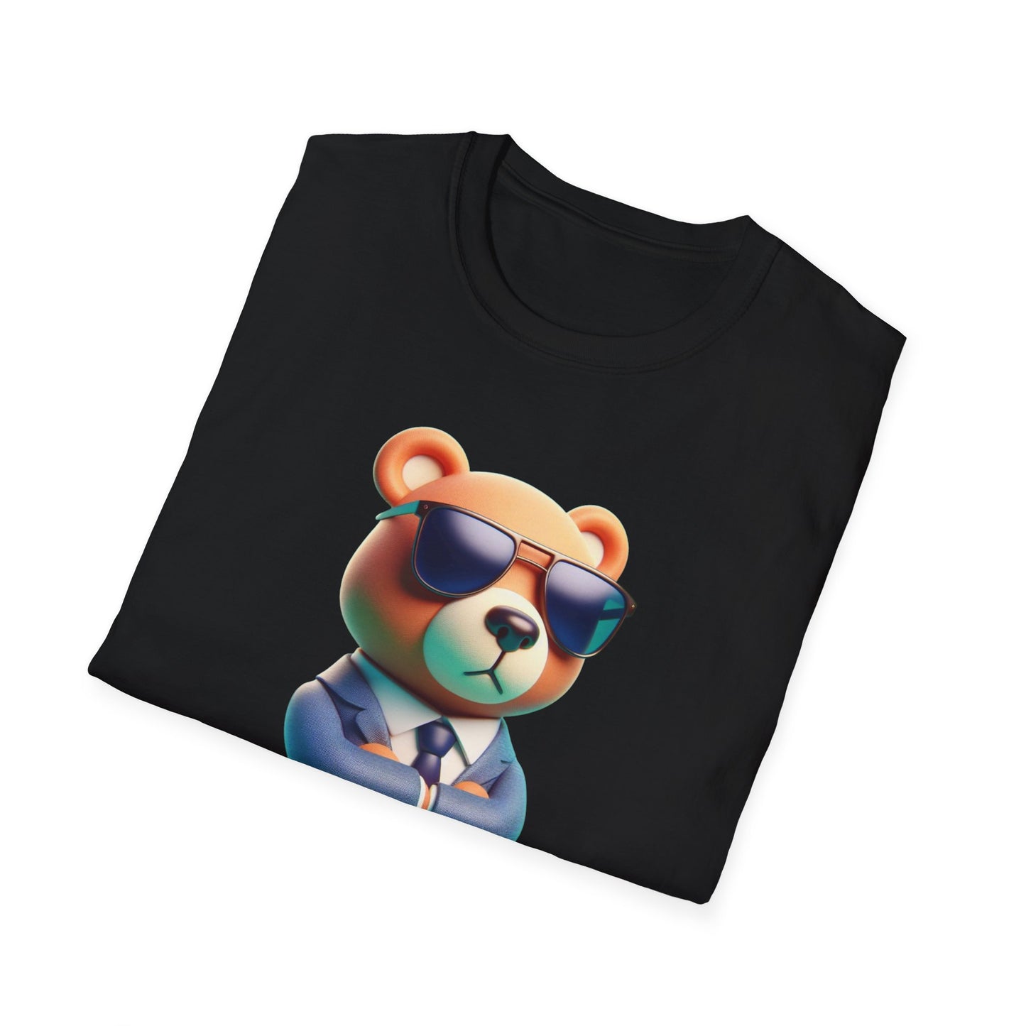 The Business Bear Unisex Softstyle T-Shirt