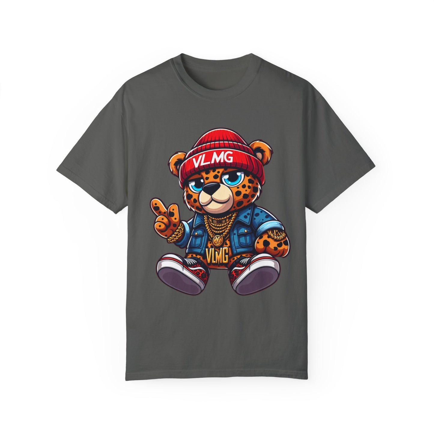 VLMG Teddy Bear Unisex Garment-Dyed T-shirt