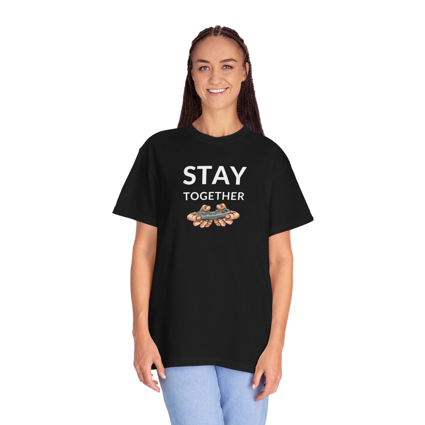 Stay Together Unisex Garment-Dyed T-shirt