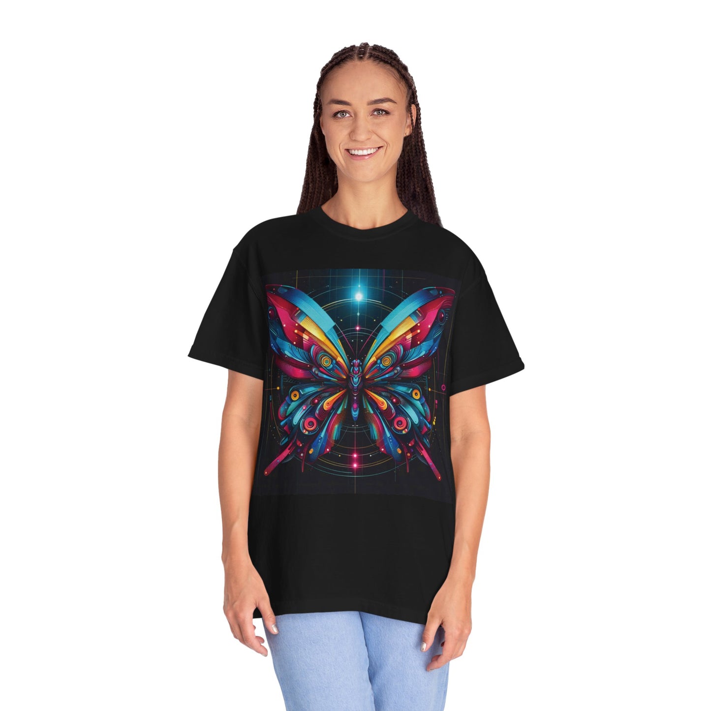 Ladies Butterly Unisex Garment-Dyed T-shirt