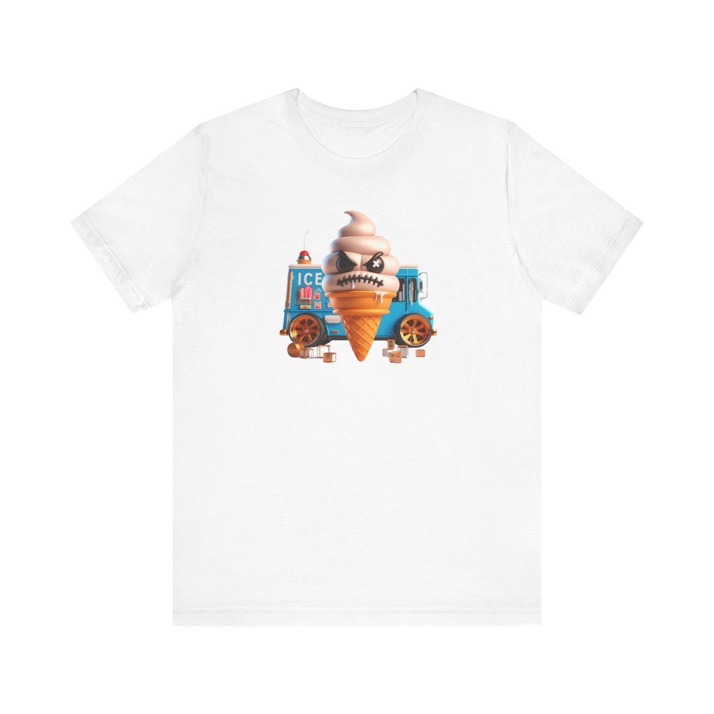 The Ice Cream Man Unisex Jersey Short Sleeve Tee