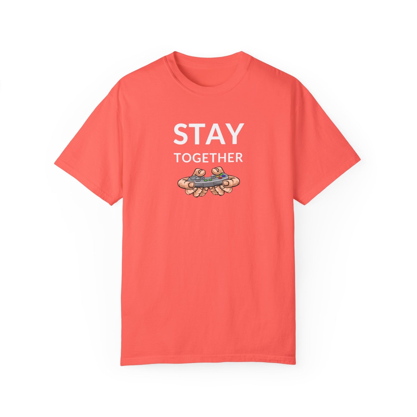 Stay Together Unisex Garment-Dyed T-shirt