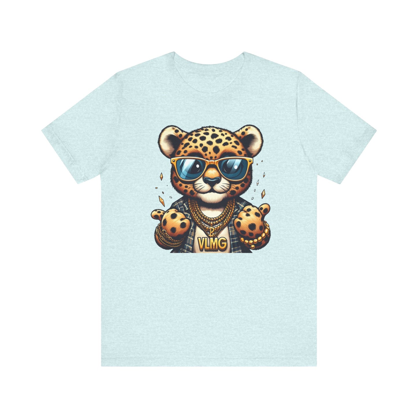 Cheetah Bear Unisex Jersey Short Sleeve Tee