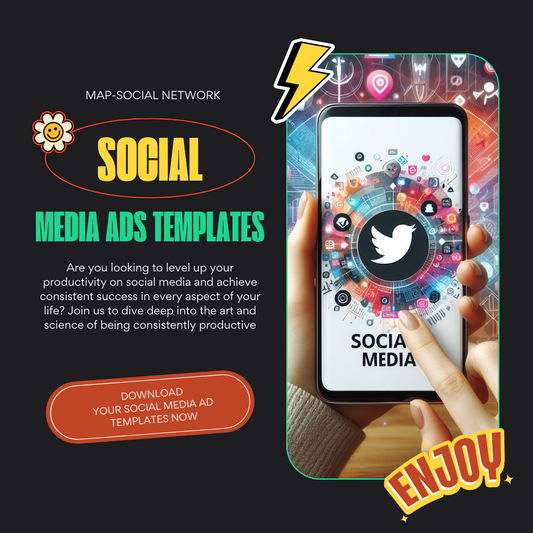 Social Boost Pack: 10 Engaging Social Media Ad Templates for Just $1!