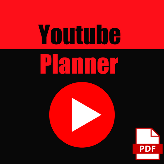 Elevate Your Professional Presence on YouTube with Our Ultimate YouTube Planner! 🚀💼 Unleash the full potential of your channel, captivate your audience, and chart a course for success with strategic planning made simple.