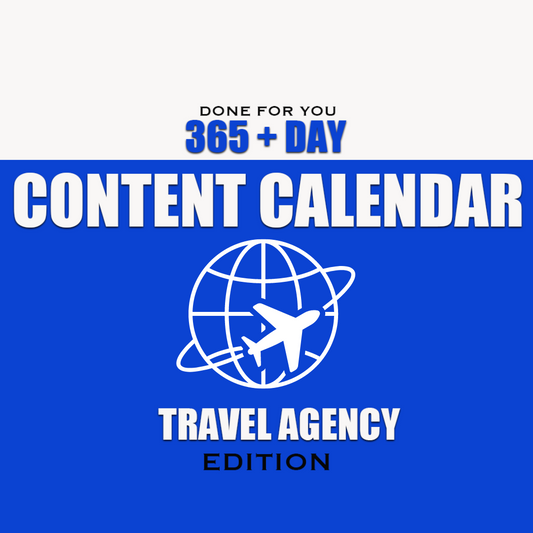 Embark on a year-long journey of wanderlust and adventure with our exclusive 365+ Day Travel Agency Content Calendar – your passport to a world of engaging content, dream destinations, and client inspiration! 