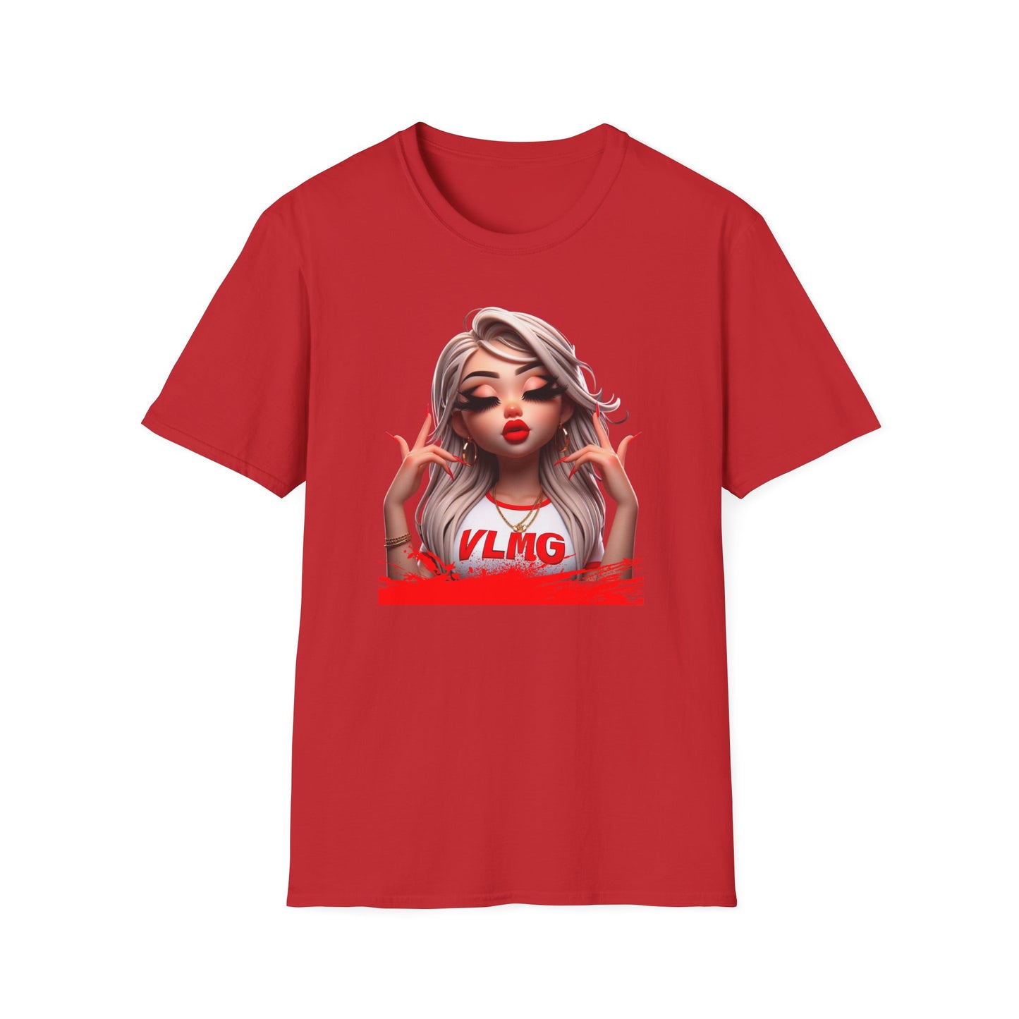 Pretty Girls Drip Unisex Softstyle T-Shirt