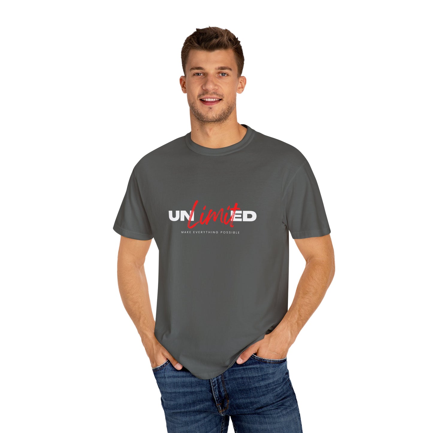 Unlimted Unisex Garment-Dyed T-shirt