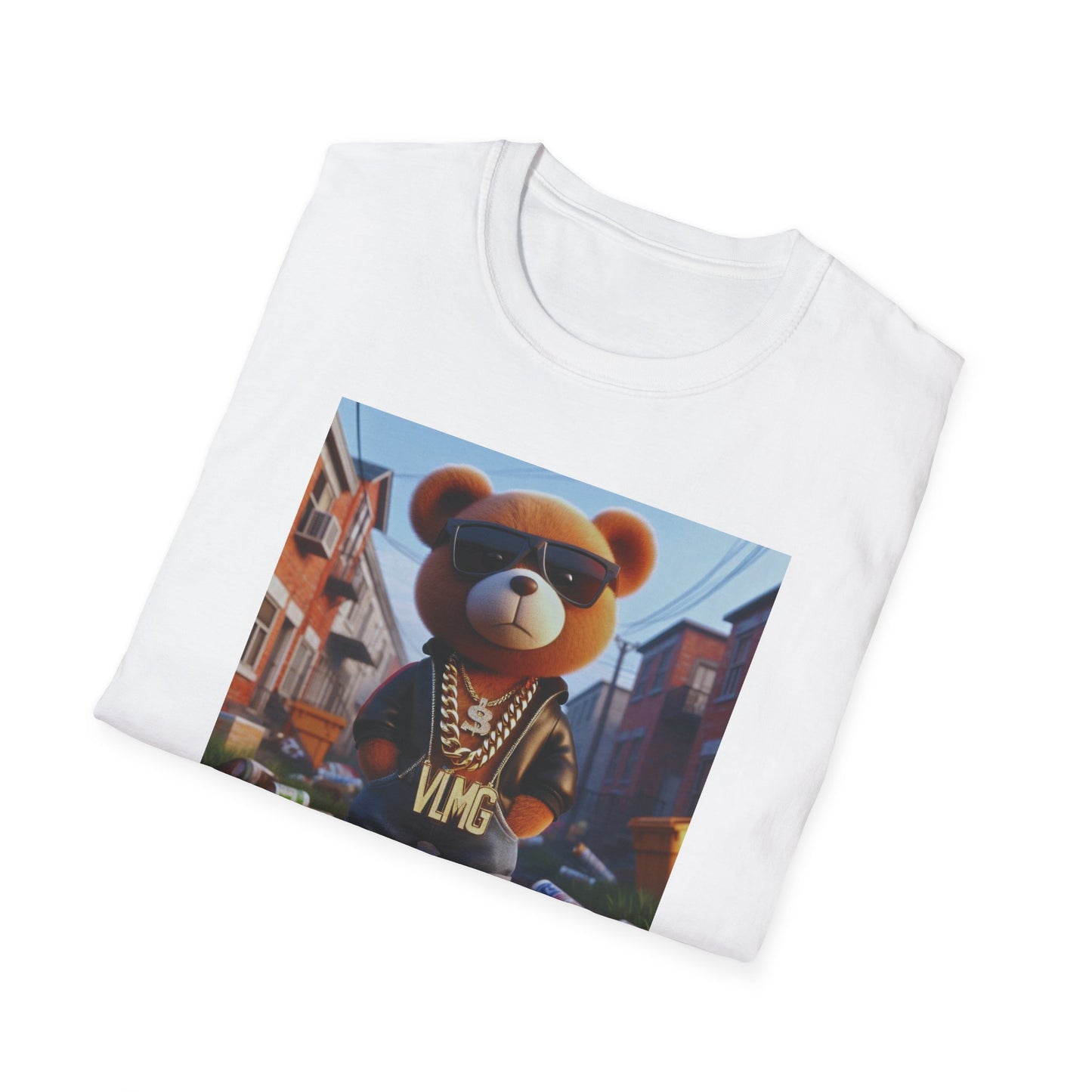 Young Bear Unisex Softstyle T-Shirt