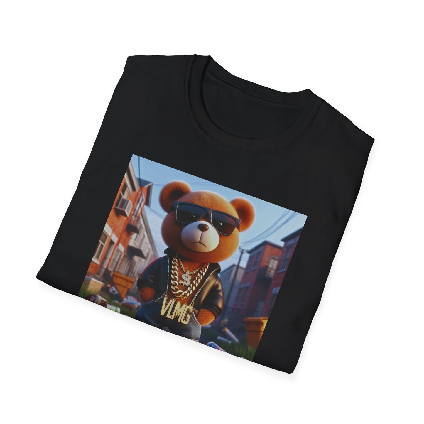 Young Bear Unisex Softstyle T-Shirt