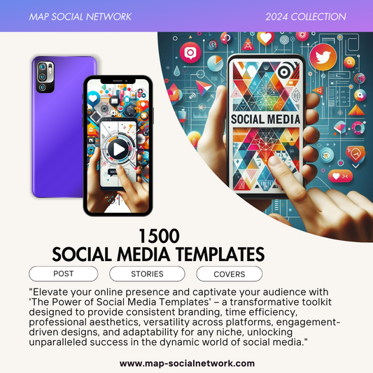Ignite your social media game with "Social Media Spark," an unparalleled collection of 1.5k professionally designed templates that cover every aspect of your online presence! Whether you're a social media influencer, business owner, or content creator, this expansive bundle caters to all your needs with stunning posts, captivating stories, and eye-catching covers for every theme imaginable.