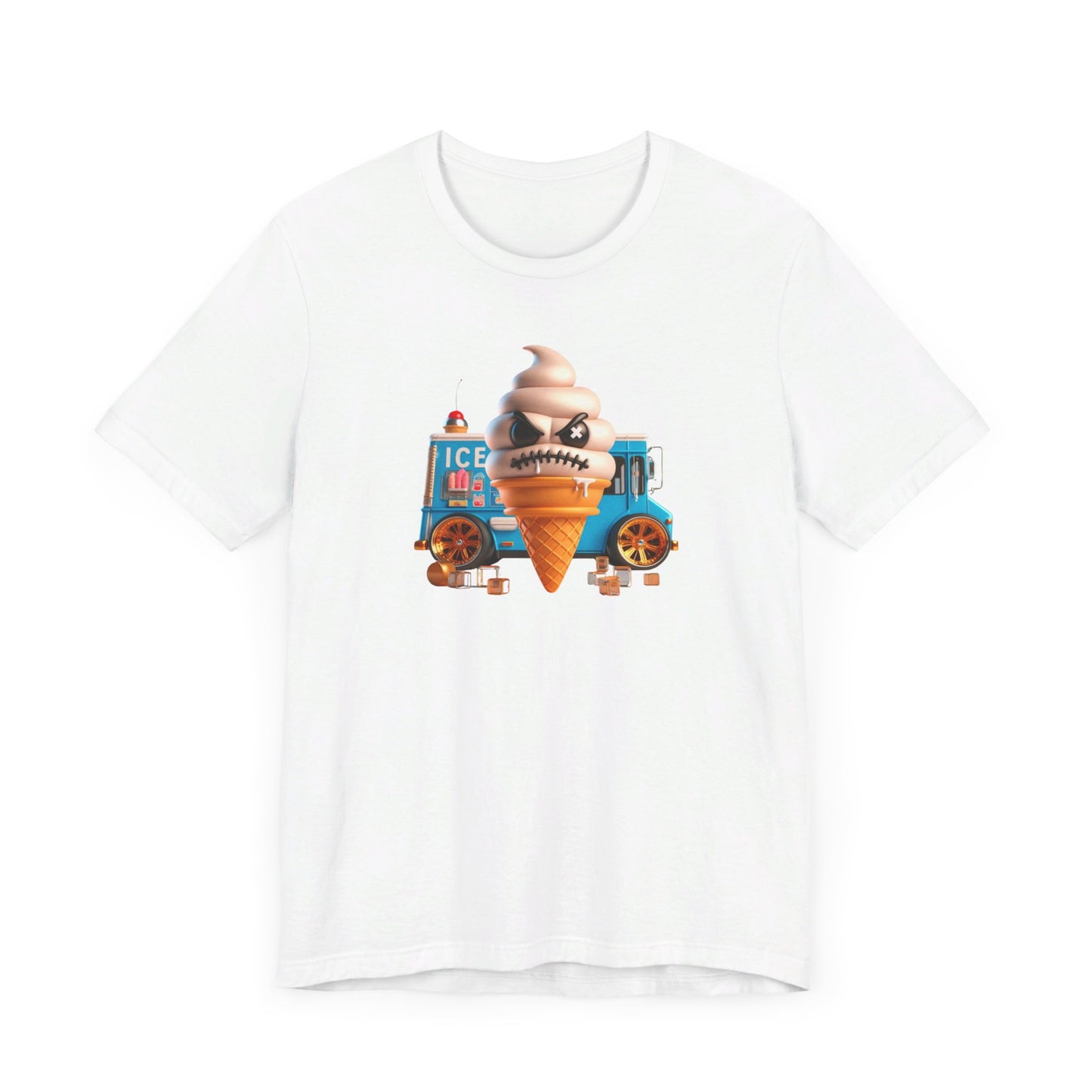 The Ice Cream Man Unisex Jersey Short Sleeve Tee