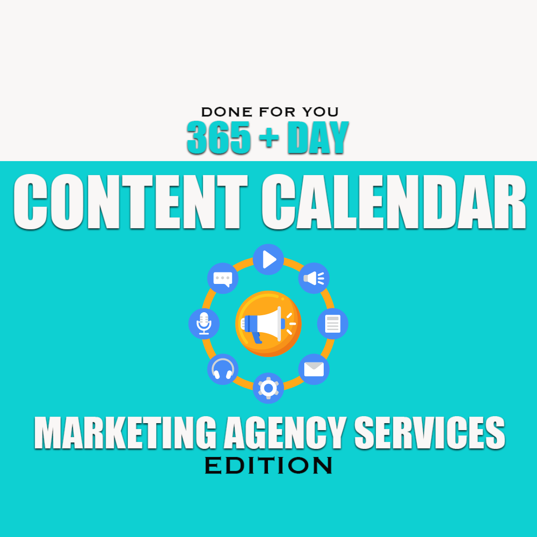 365+ Day Marketing Content Calendar