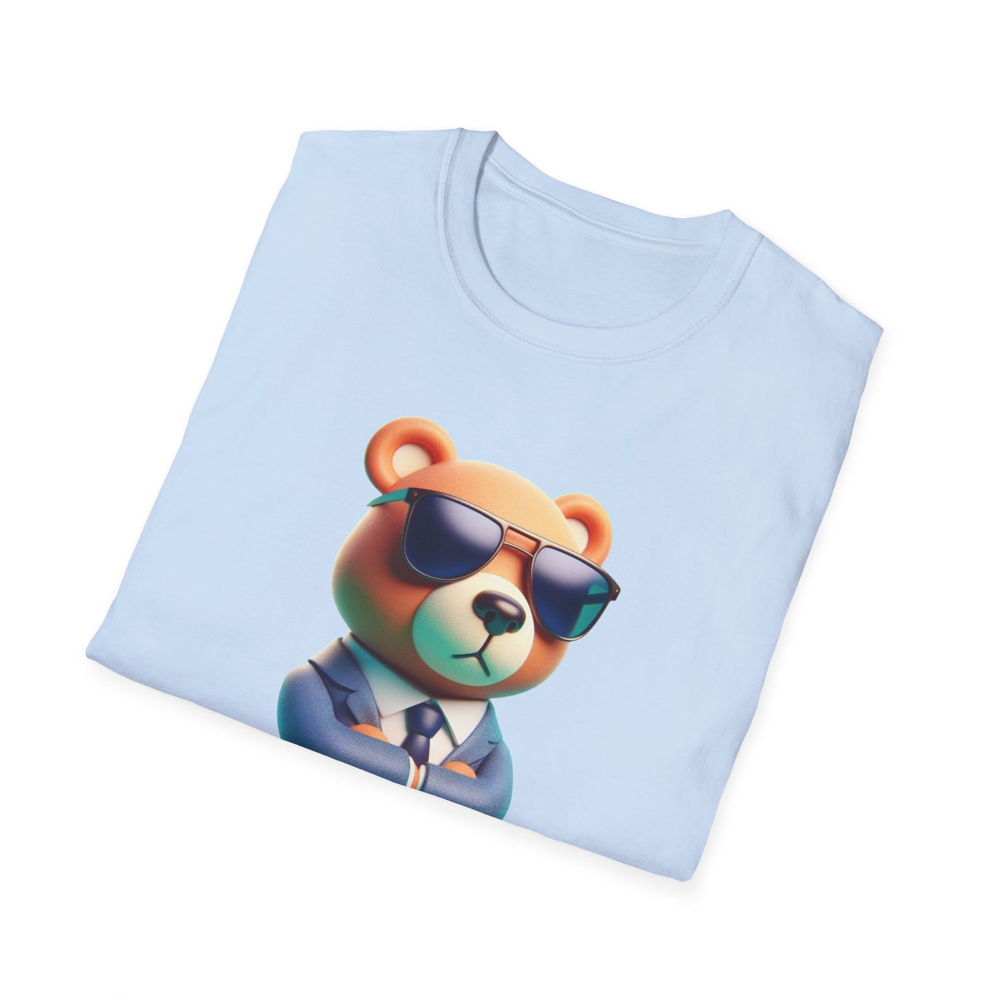 The Business Bear Unisex Softstyle T-Shirt