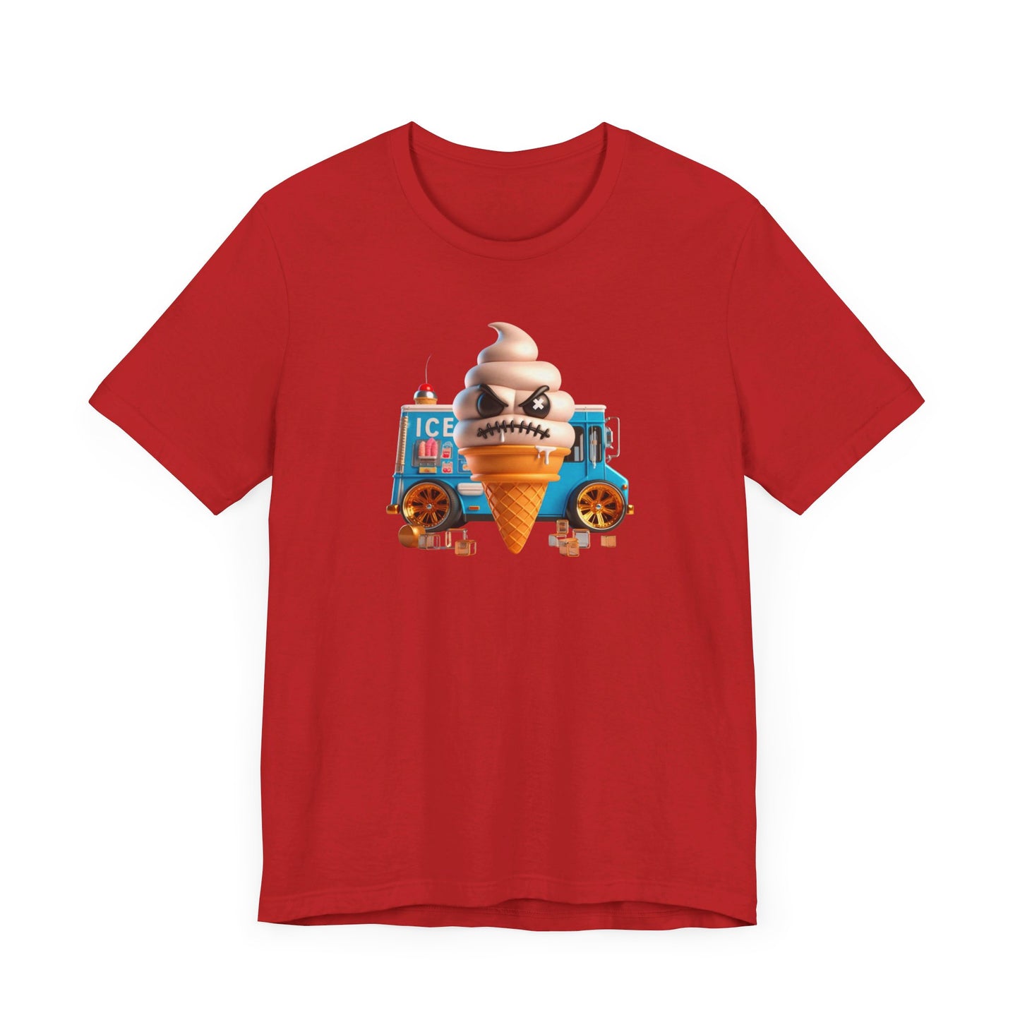 The Ice Cream Man Unisex Jersey Short Sleeve Tee