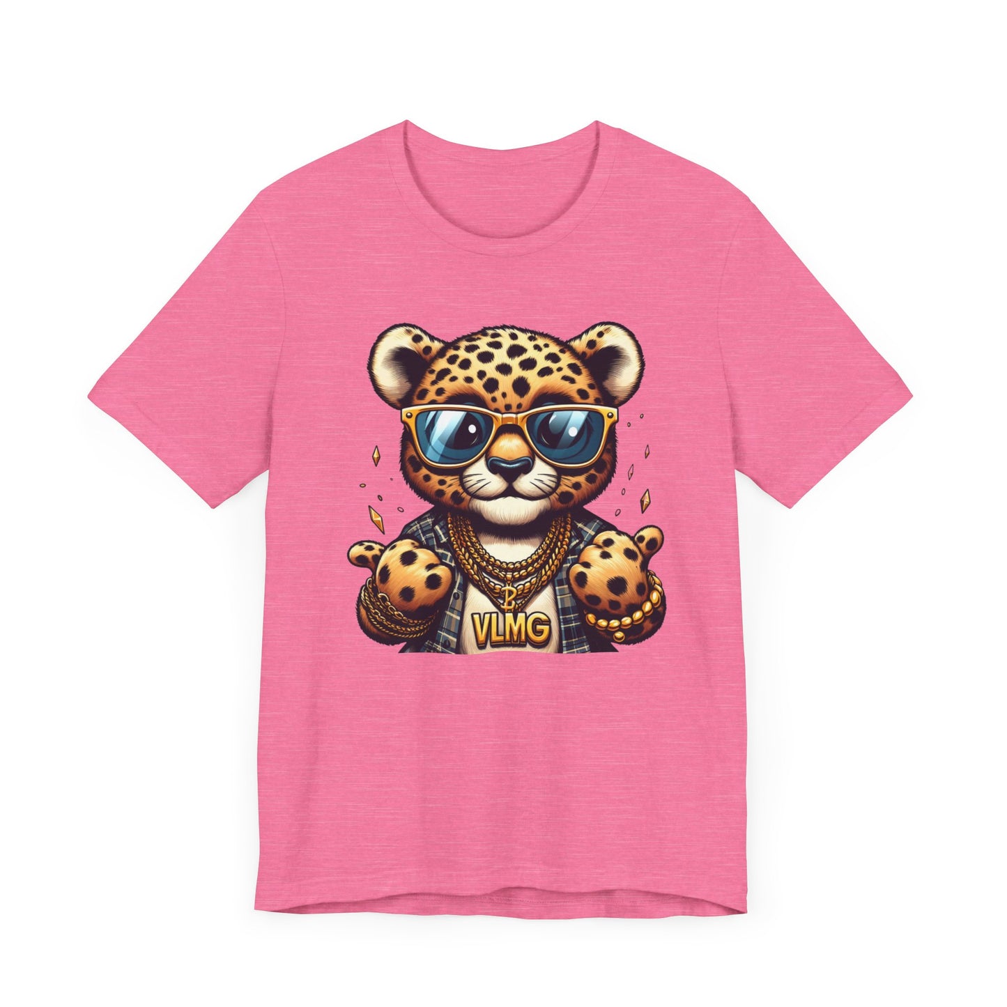 Cheetah Bear Unisex Jersey Short Sleeve Tee