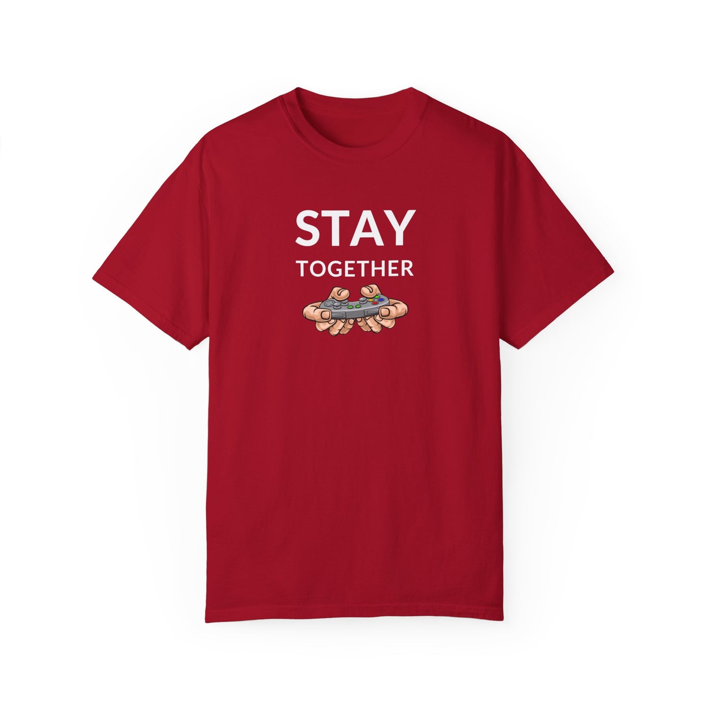 Stay Together Unisex Garment-Dyed T-shirt