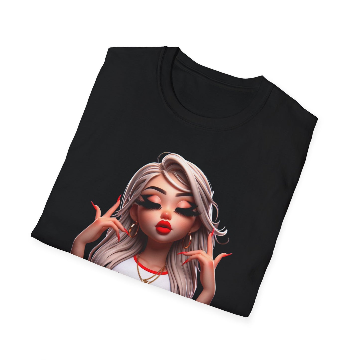 Pretty Girls Drip Unisex Softstyle T-Shirt