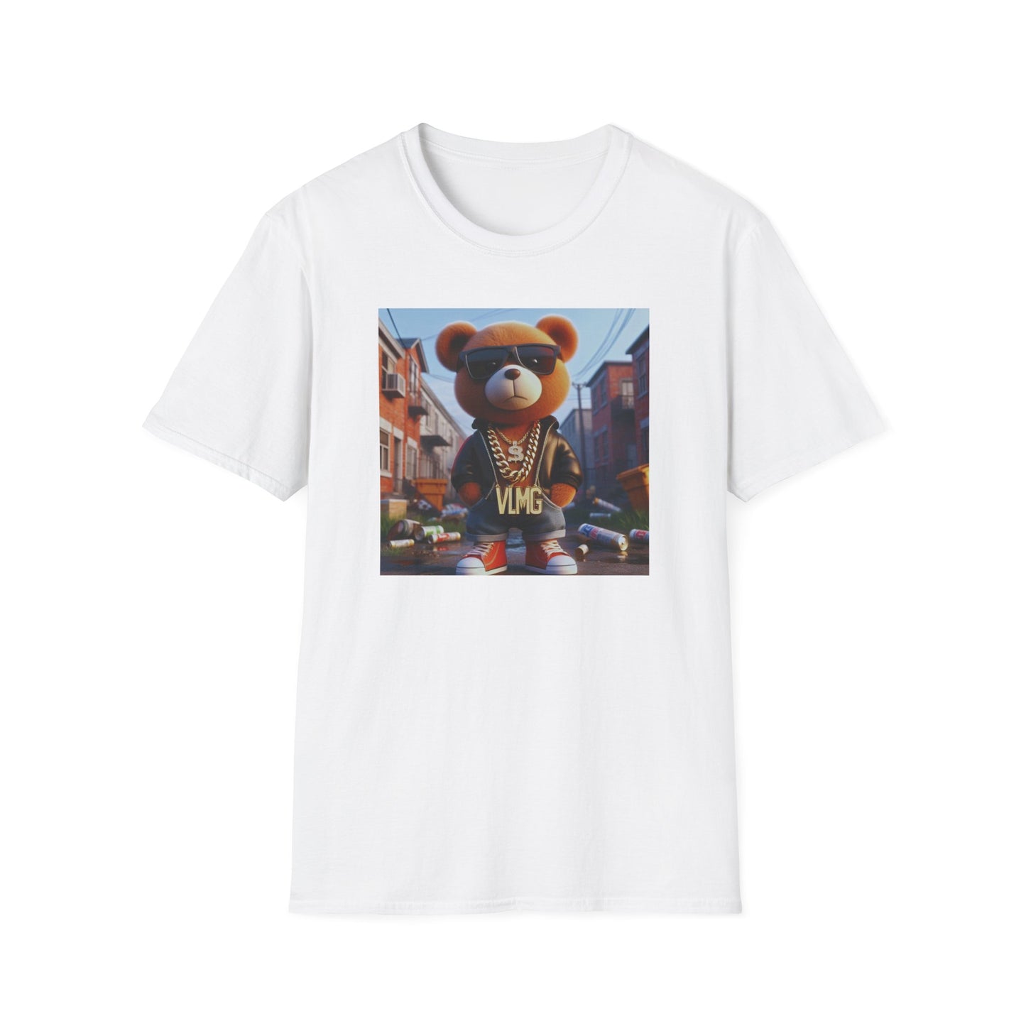 Young Bear Unisex Softstyle T-Shirt