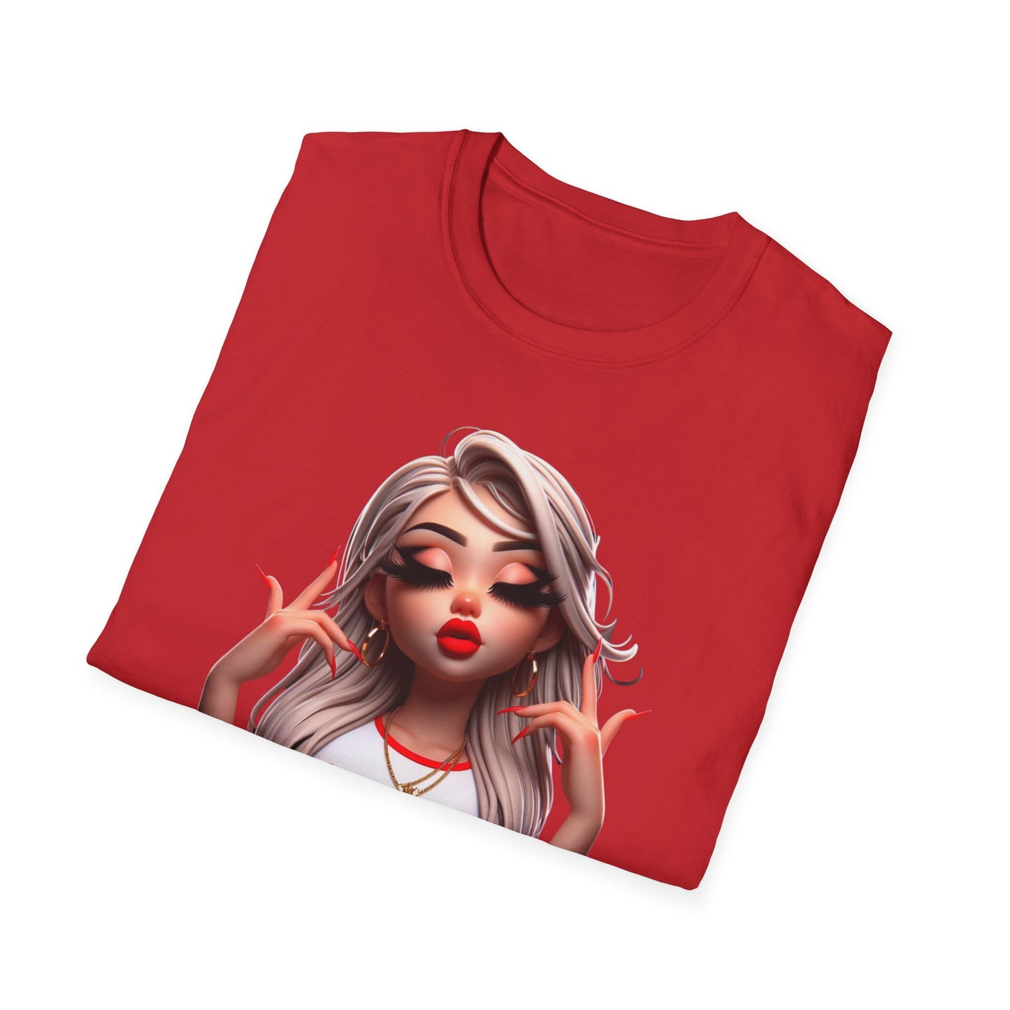 Pretty Girls Drip Unisex Softstyle T-Shirt