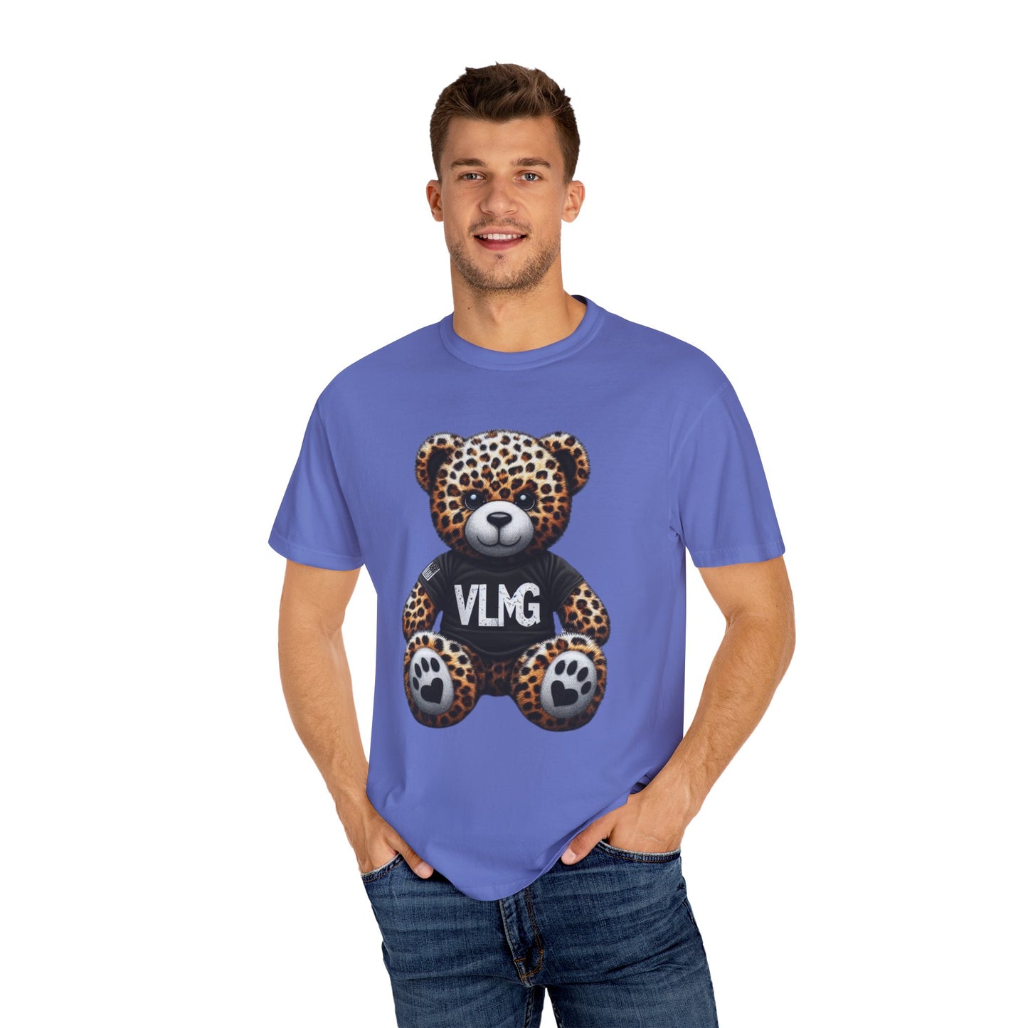 VLMG Teddy Bear Collection Unisex Garment-Dyed T-shirt