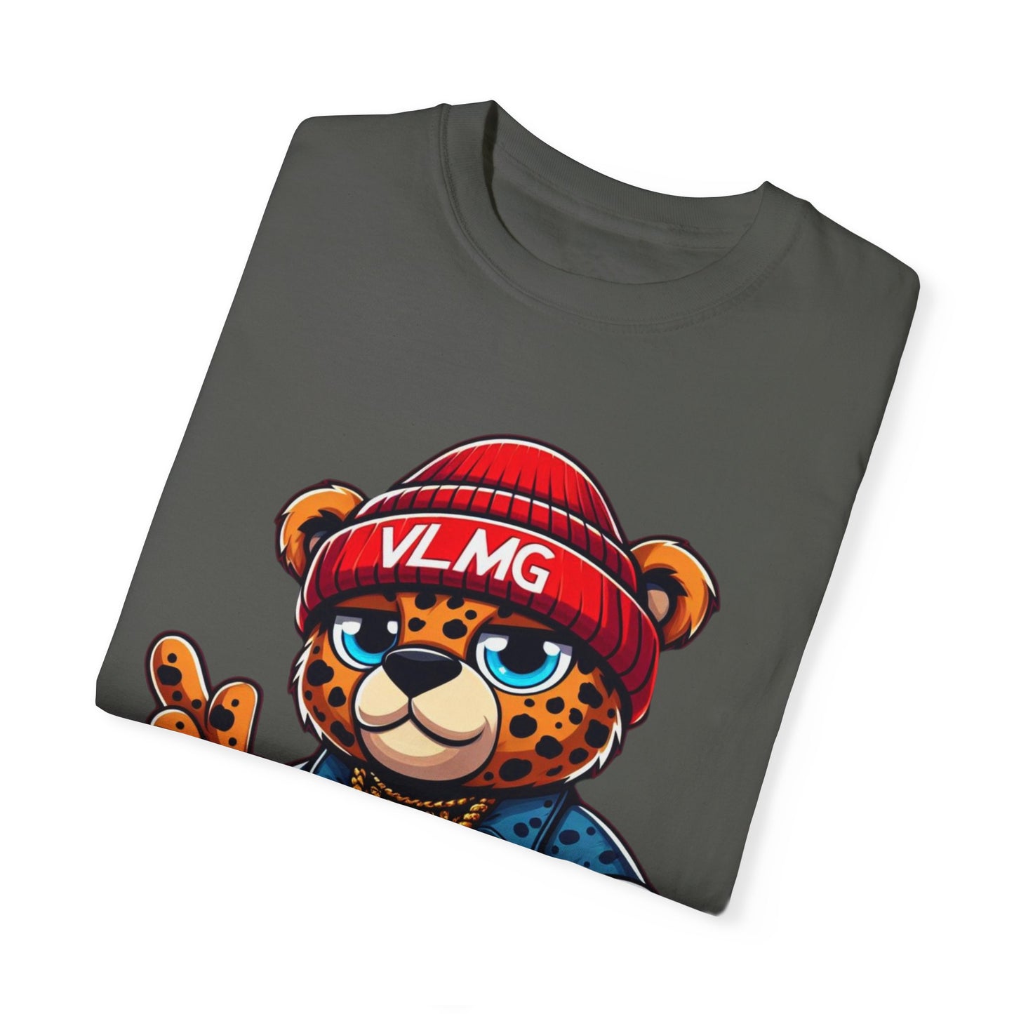 VLMG Teddy Bear Unisex Garment-Dyed T-shirt