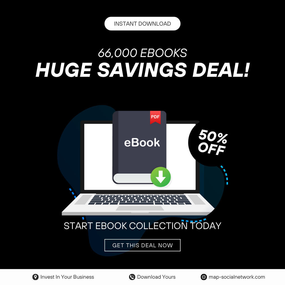 Dive into the most extensive collection of Reselling Ebooks ever assembled! Introducing "The Ultimate Library," a treasure trove of 66,000 Ebooks help spanning every imaginable niche. Whether you're an entrepreneur, content creator, or avid learner, this colossal library is your key to unlimited knowledge, inspiration, and business potential.