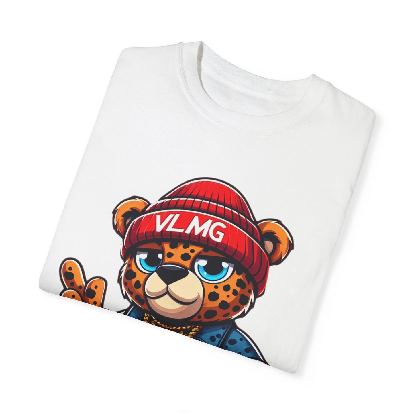 VLMG Teddy Bear Unisex Garment-Dyed T-shirt