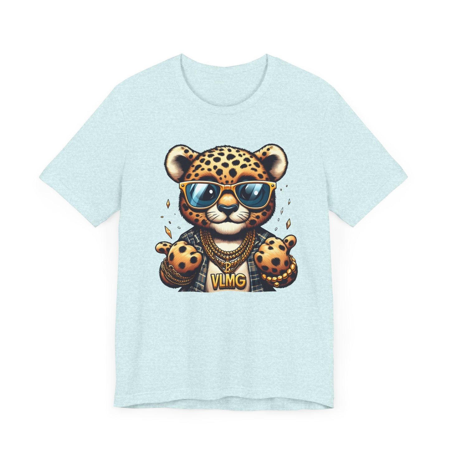 Cheetah Bear Unisex Jersey Short Sleeve Tee