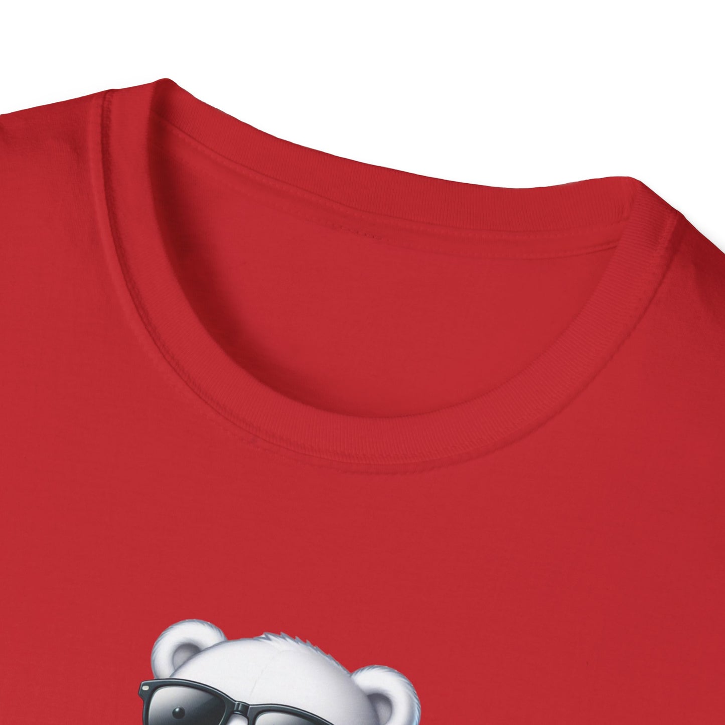 White Bear Unisex Softstyle T-Shirt