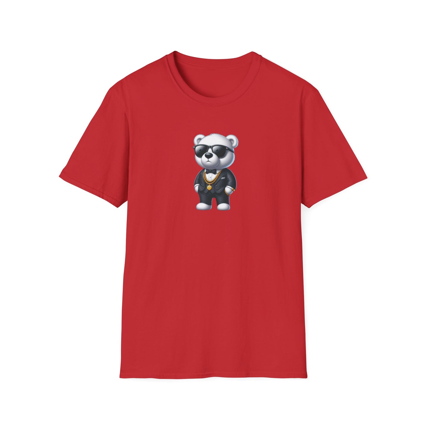 White Bear Unisex Softstyle T-Shirt