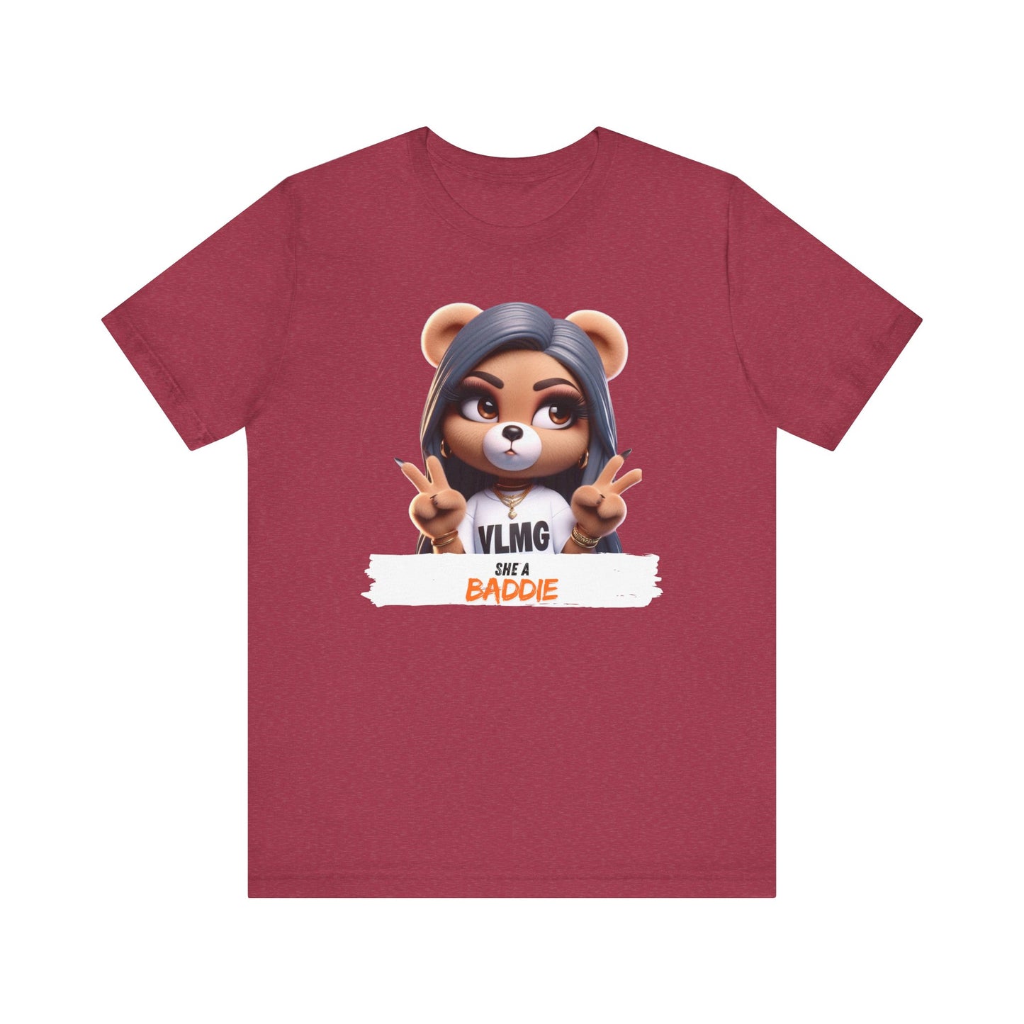 She A Baddie Unisex Jersey Short Sleeve Tee