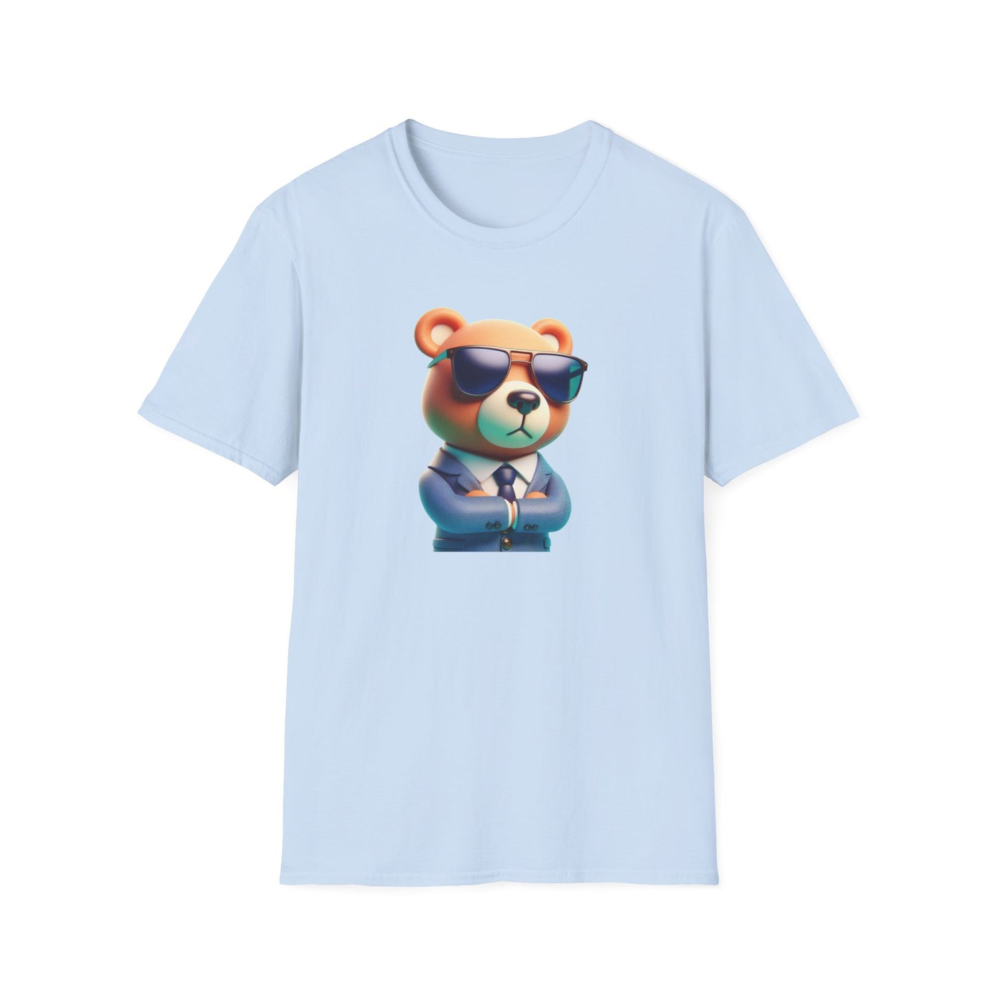 The Business Bear Unisex Softstyle T-Shirt