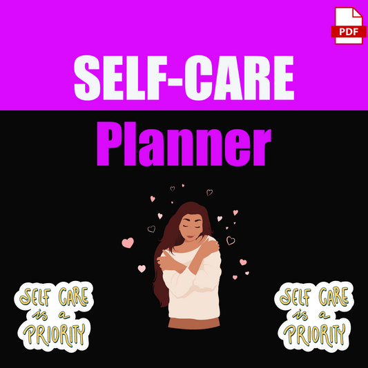 Elevate your well-being with the Self-Care Planner – your daily guide to prioritize self-love, mindfulness, and personal growth. 