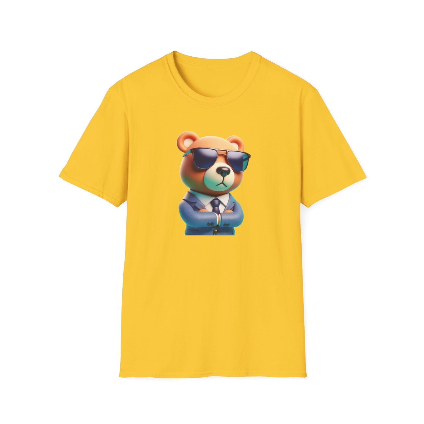 The Business Bear Unisex Softstyle T-Shirt