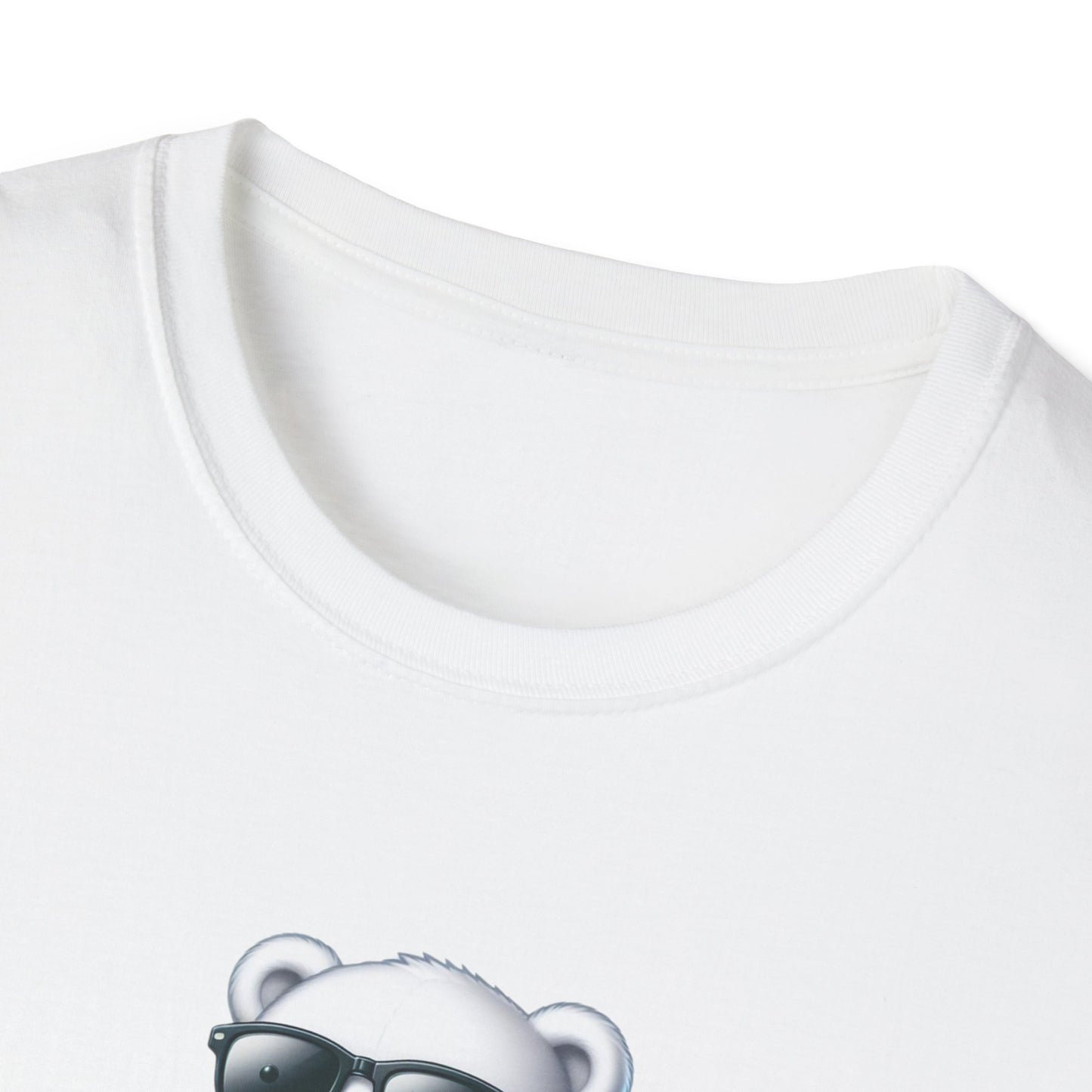 White Bear Unisex Softstyle T-Shirt