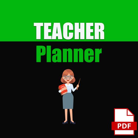 Unleash the educator in you with our Weekly Teacher Planner – the ultimate toolkit for organized, impactful teaching! 