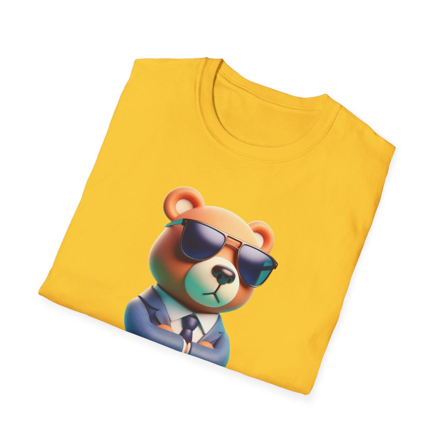 The Business Bear Unisex Softstyle T-Shirt