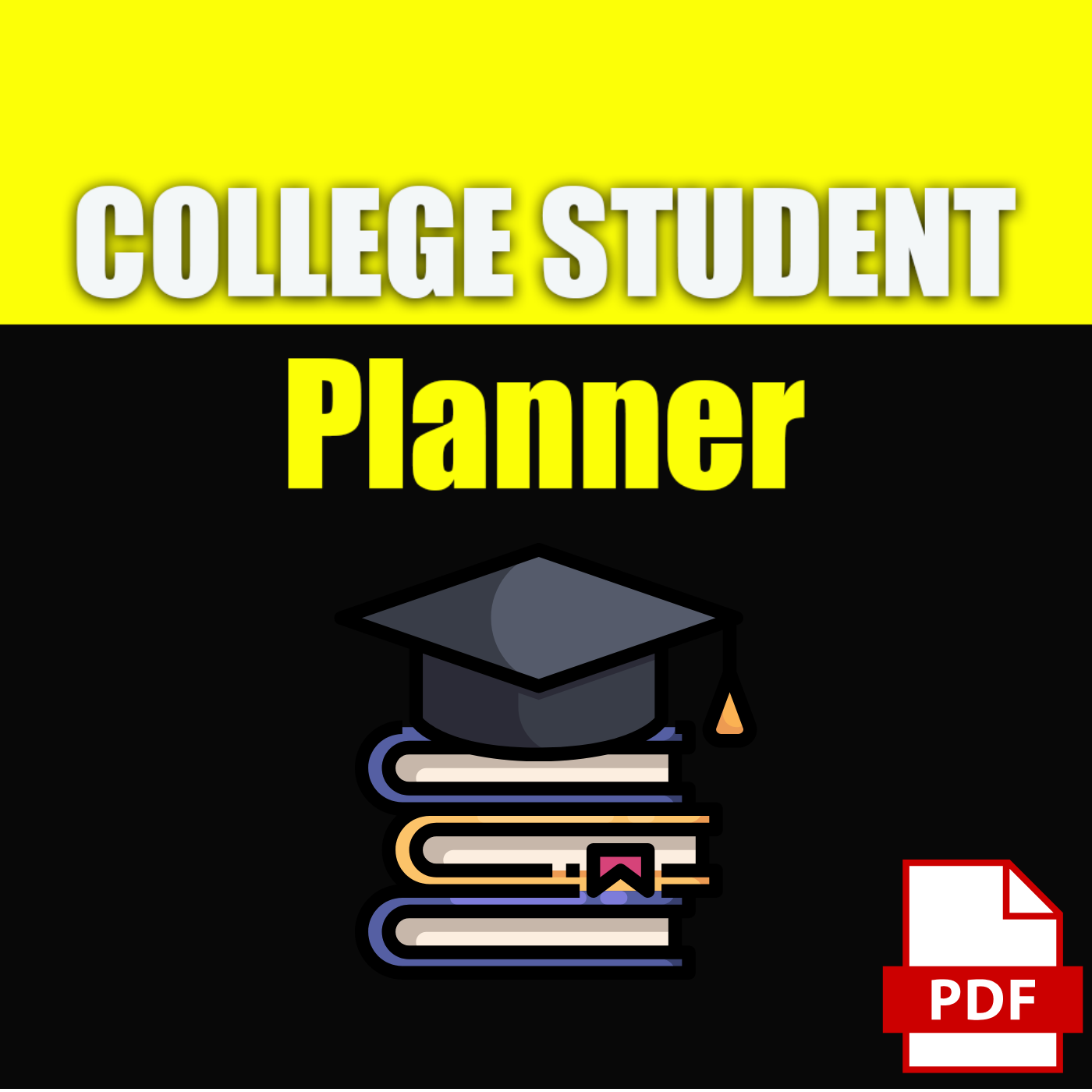 Stay ahead, stay organized! Introducing the College Student Planner – your go-to toolkit for academic success and beyond