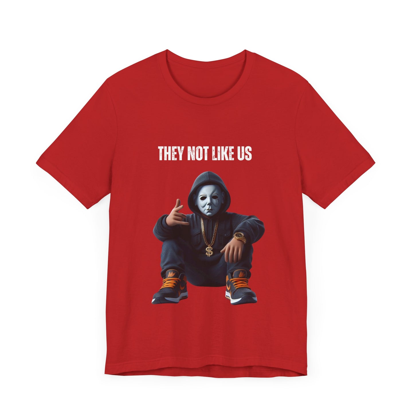 Not Like Us Halloween Unisex Jersey Short Sleeve Tee