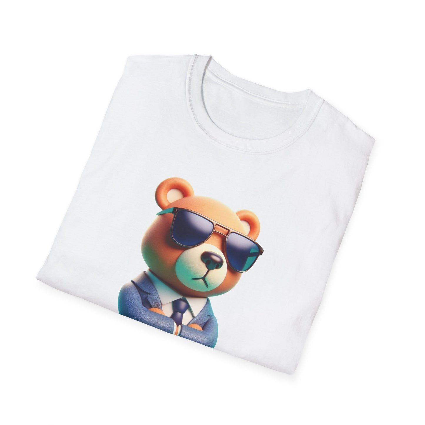 The Business Bear Unisex Softstyle T-Shirt