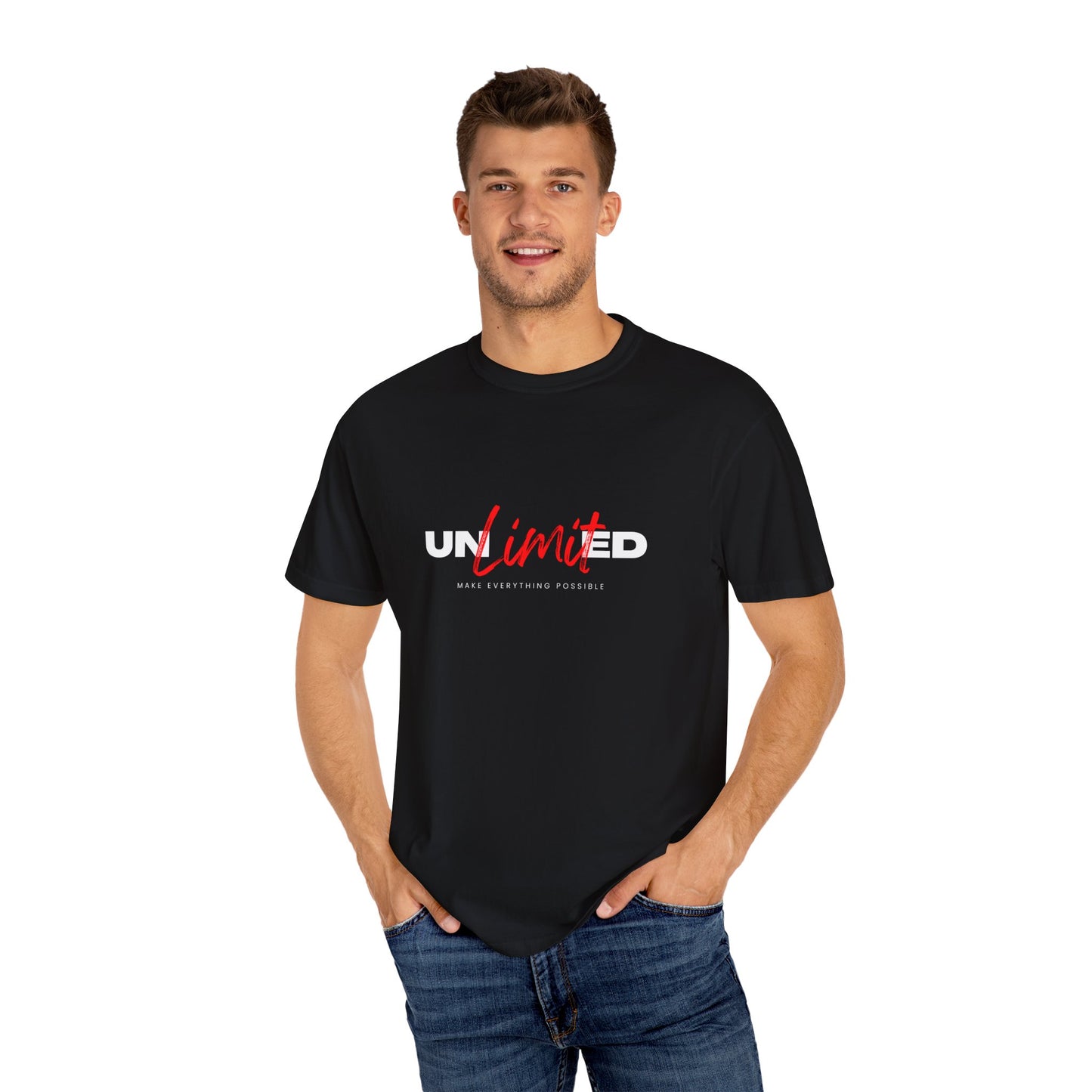 Unlimted Unisex Garment-Dyed T-shirt